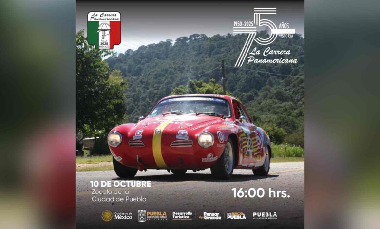 ¡Regresa la leyenda! La Carrera Panamericana 2025 acelera el turismo en Puebla