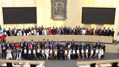 el diputado Pavel Gaspar Ramírez, presidente de la Junta de Gobierno y Coordinación Política del Poder Legislativo, encabezó la Ceremonia de Entrega de Certificados de Doctorado, Reconocimientos de Conclusión de Estudios de Maestrías y Licenciatura del Instituto de Administración Pública del Estado de Puebla (IAP-Puebla).
