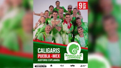 ¡EL CIRCO LLEGA A PUEBLA: LOS CALIGARIS DESATAN LA FIESTA CON MAQUILLAJE Y CANCIÓN!