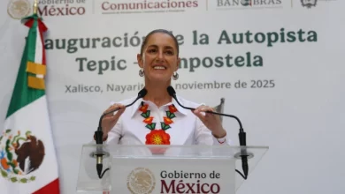 Sheinbaum inaugura autopista Tepic-Compostela