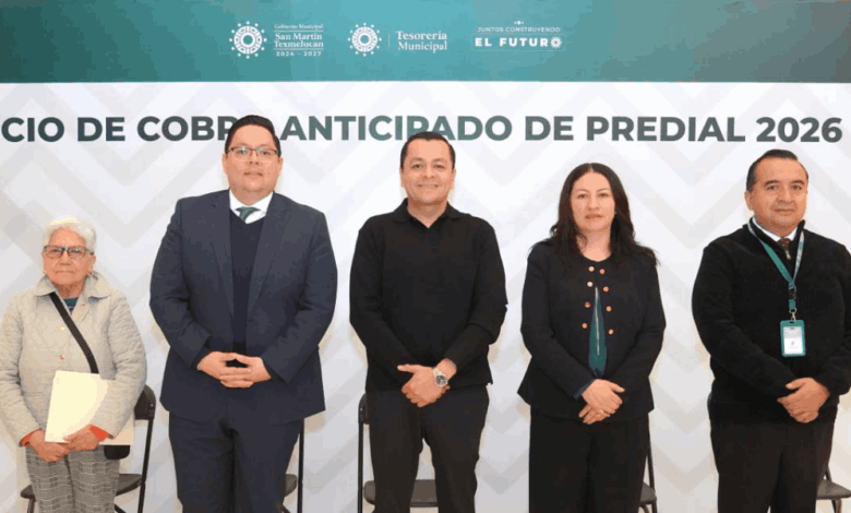 Aprovecha el ahorro; ya puedes pagar tu Predial 2026 en San Martín Texmelucan