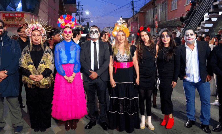Más de 15 mil asistentes en el Desfile de Catrinas 2025 en Texmelucan