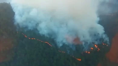 incendio forestal Sierra Negra