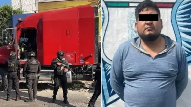 rescate de un conductor en las inmediaciones de la Central de Abasto