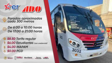 transporte público Puebla estrella roja