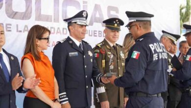 policías de Puebla