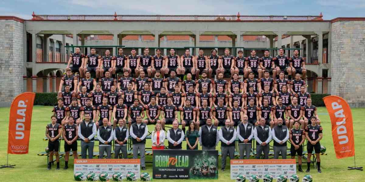Aztecas UDLAP presentan su nuevo roster: 70 jugadores van por el regreso a la final de ONEFA