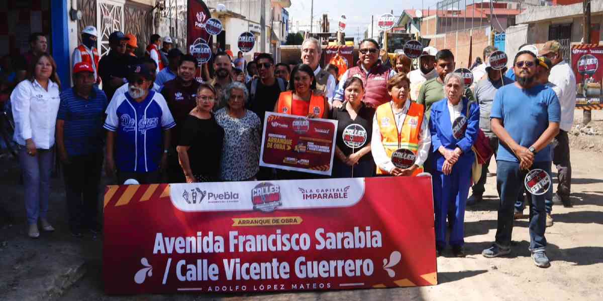 Ayuntamiento de Puebla rehabilitará avenida Francisco Sarabia-Vicente Guerrero