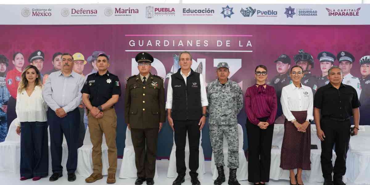 Puebla lleva estrategia Guardianes de la Paz al IPN para acercar a jóvenes con policías
