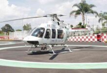 Puebla helicóptero