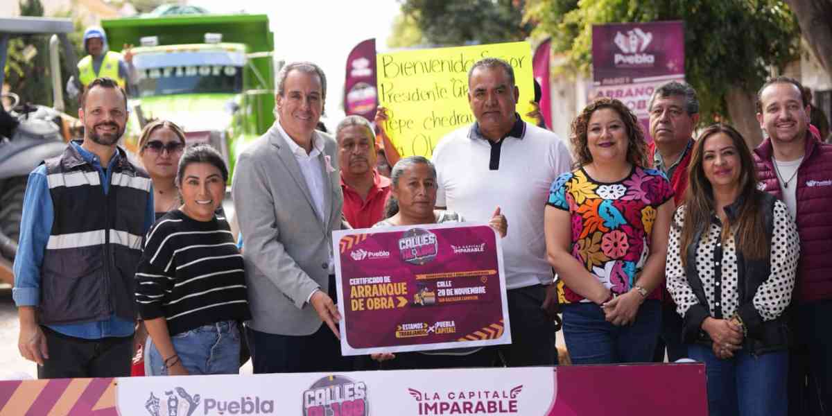 Rehabilitarán la calle 20 de Noviembre en San Baltazar Campeche; beneficiará a más de 12 mil habitantes